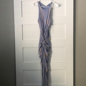 Tie dye maxi dress